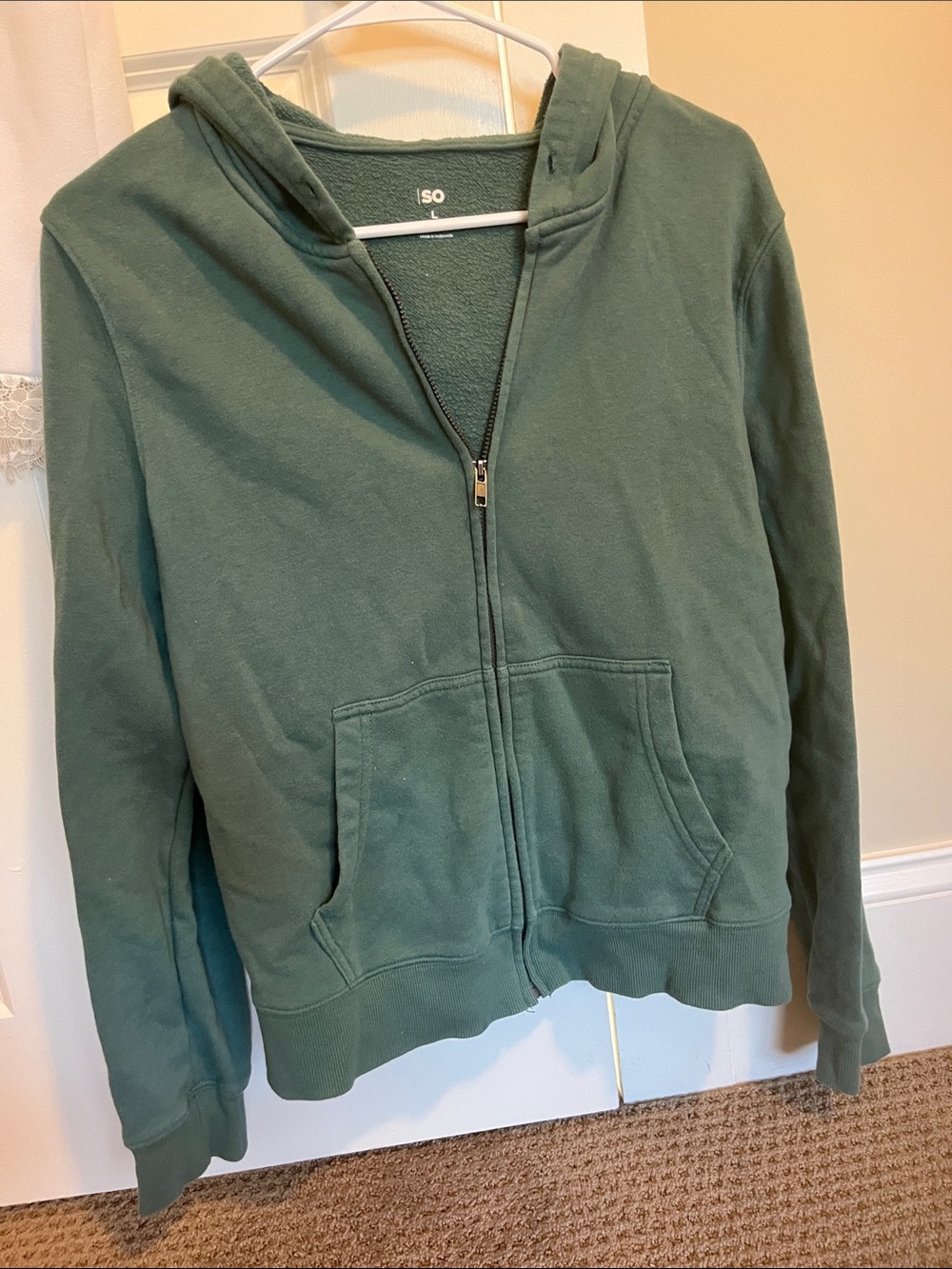 Deep green SO sweat shirt